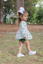 Load image into Gallery viewer, Girls “Millie” Mallard Smocked Diaper Set
