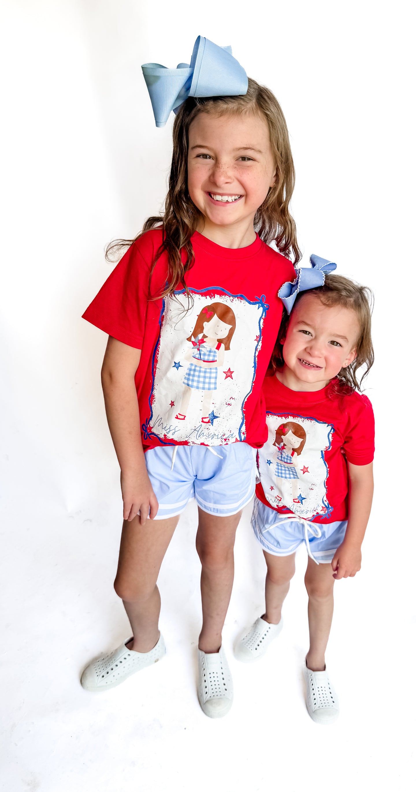 America the Bowtiful Hybrid Shoreline Shorties