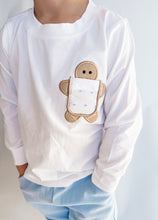 Load image into Gallery viewer, Boys Gingerbread Giggles Appliqué Gingerbread Oxford Jogger Set
