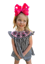 Load image into Gallery viewer, GIRLS SPOOKY SZN SMOCKED SHORT SET
