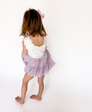 Load image into Gallery viewer, Girls Lavender Luxe Athleisure Dress
