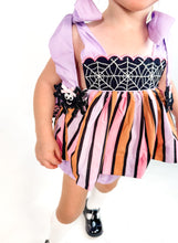 Load image into Gallery viewer, FALL FINALE; GIRLS TRICK OR CHIC DIAPER SET
