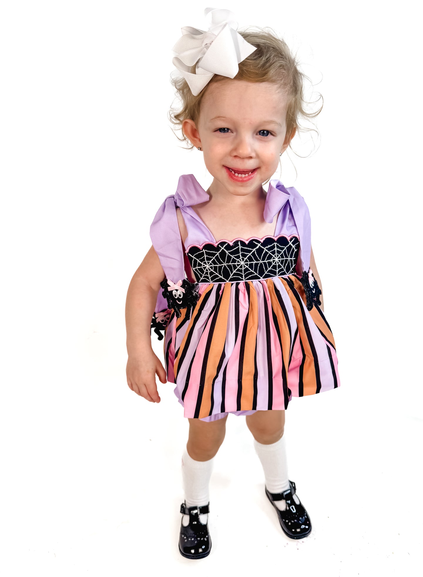 FALL FINALE; GIRLS TRICK OR CHIC DIAPER SET