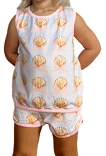 Load image into Gallery viewer, Girls Sunkissed Seashells Short Set
