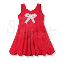 Load image into Gallery viewer, Sweet Stars &amp; Special Stripes Girls Athletic Dress
