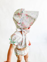 Load image into Gallery viewer, Girls Fancy Me Spring; Floral Bonnet
