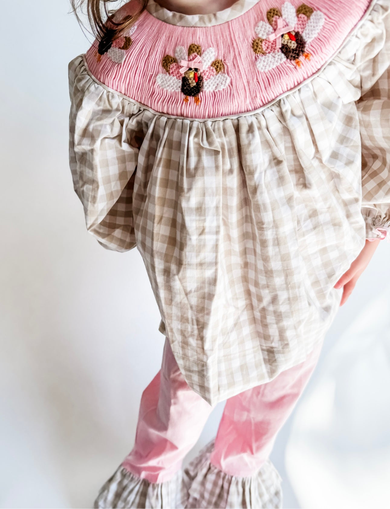 Girls Turkey Time Pant Set