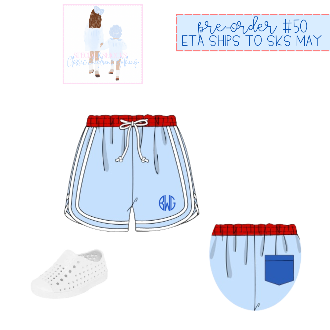 Boys America the Bowtiful Swim Trunks Pre-Order