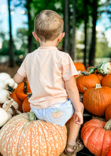 Load image into Gallery viewer, BOYS PREPPY PUMPKIN SHORT SET
