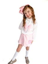 Load image into Gallery viewer, GIRLS LITTLE DOTTY BOW SKORT SET
