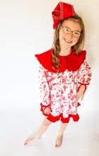 Load image into Gallery viewer, Girls Holiday Nostalgia Pajama Gown
