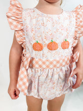 Load image into Gallery viewer, FALL FINALE; GIRLS PEACHY PUMPKINS &amp; PETALS BUBBLE
