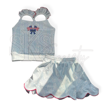 Load image into Gallery viewer, Freedom Floral Girls Athletic Set
