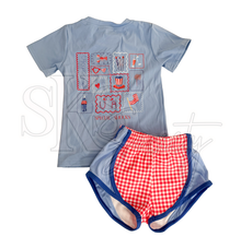 Load image into Gallery viewer, Pre-Shop PO #62; Girls USA Short Set
