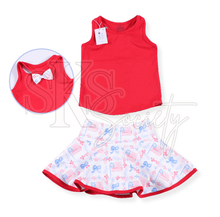 Load image into Gallery viewer, Sweet Stars &amp; Special Stripes Girls Athletic Set
