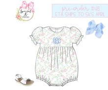 Load image into Gallery viewer, Girls Embroidered Fancy Me Bubble Pre-Order
