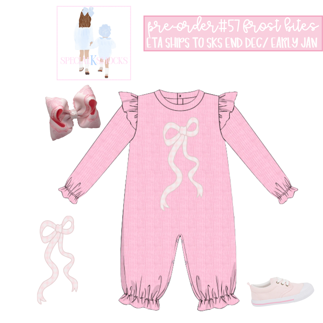 Girls Collie Coquette Cardigan Romper Pre-Order