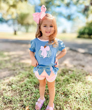 Load image into Gallery viewer, Girls Posh Pumpkins Short Set
