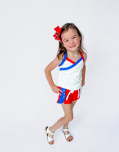 Load image into Gallery viewer, Girls ‘Merica Athleisure Short Set
