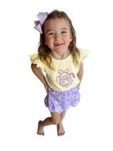 Load image into Gallery viewer, GEAUX GIRLS TIGER KNIT SKORT SET
