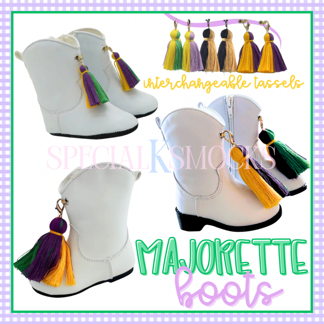 GIRLS MAJORETTE MARCHING BOOTS PRE-ORDER