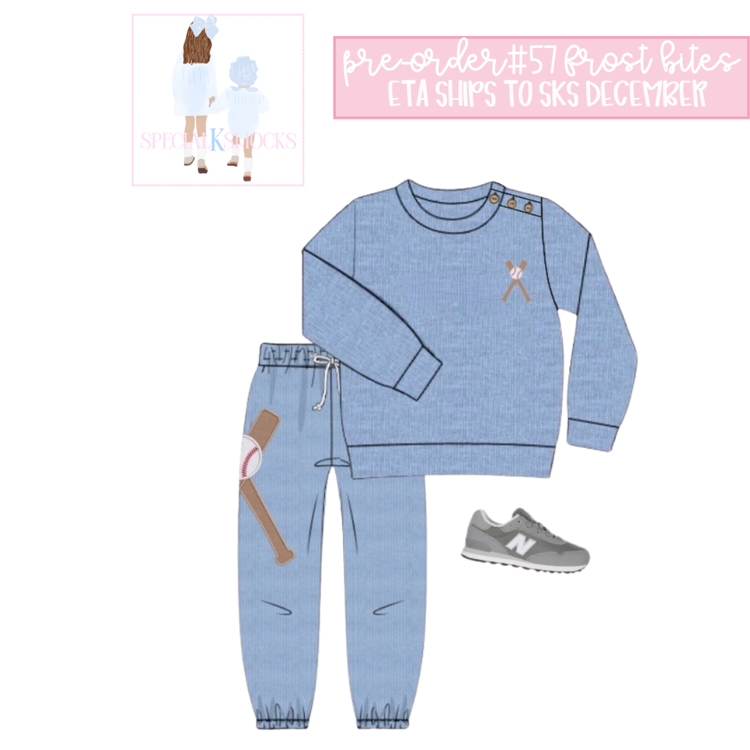 BOYS BECKHAM BASE CARDIGAN PANT SET PRE-ORDER