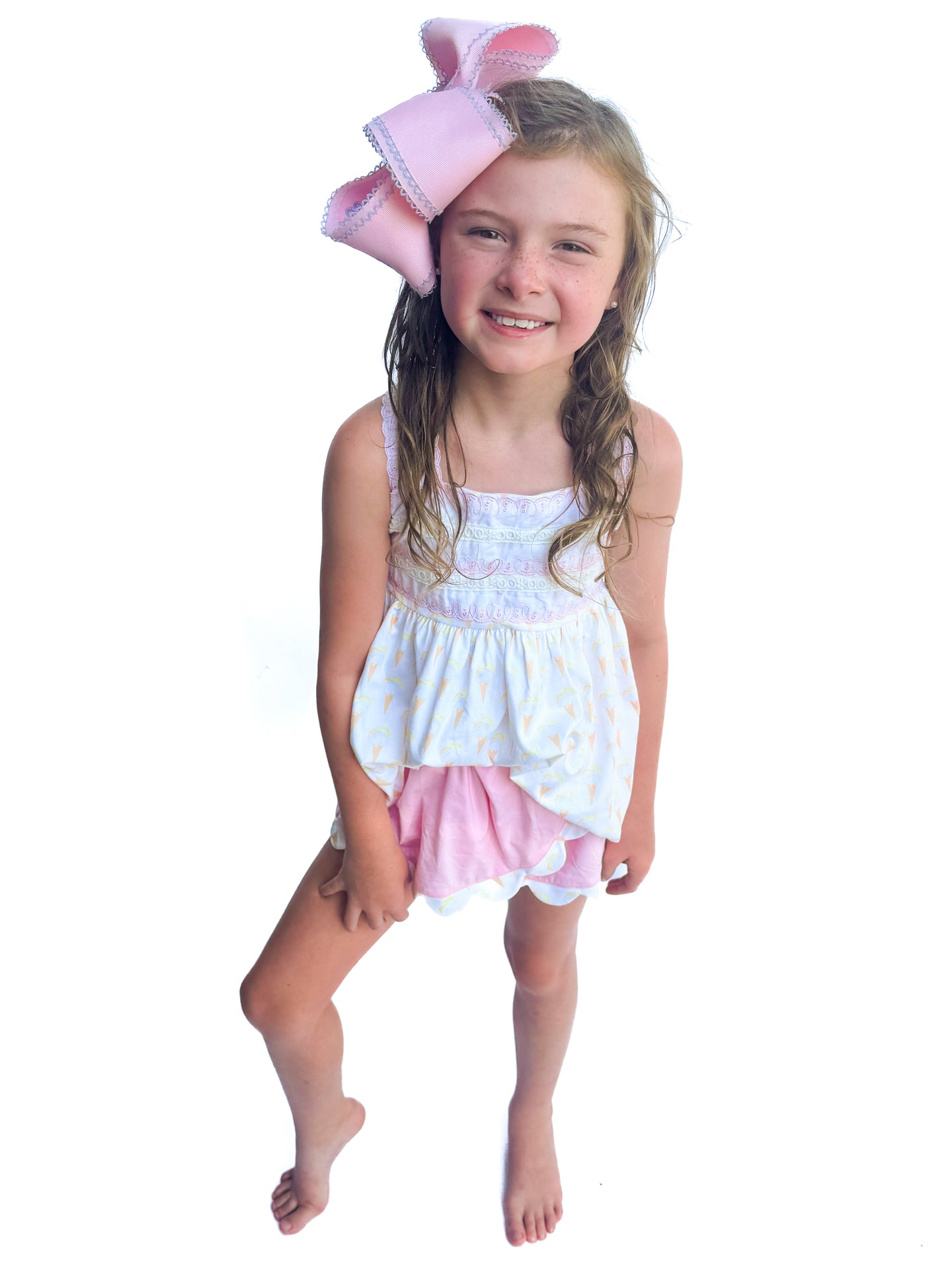 Girls Sunkissed Ice Cream Social Skort Set