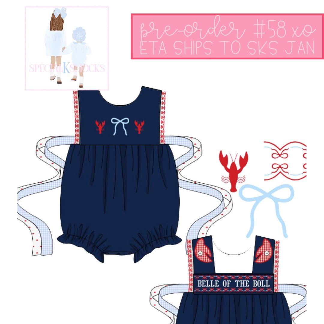 GIRLS XO SKS PINCH-N-PEEL SMOCKED BUBBLE PRE-ORDER