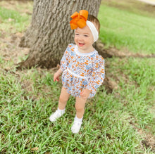 Load image into Gallery viewer, Girls Finley Floral Printed Bubble
