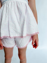 Load image into Gallery viewer, GIRLS PUMPKIN PRETTY SMOCKED SHORT SET
