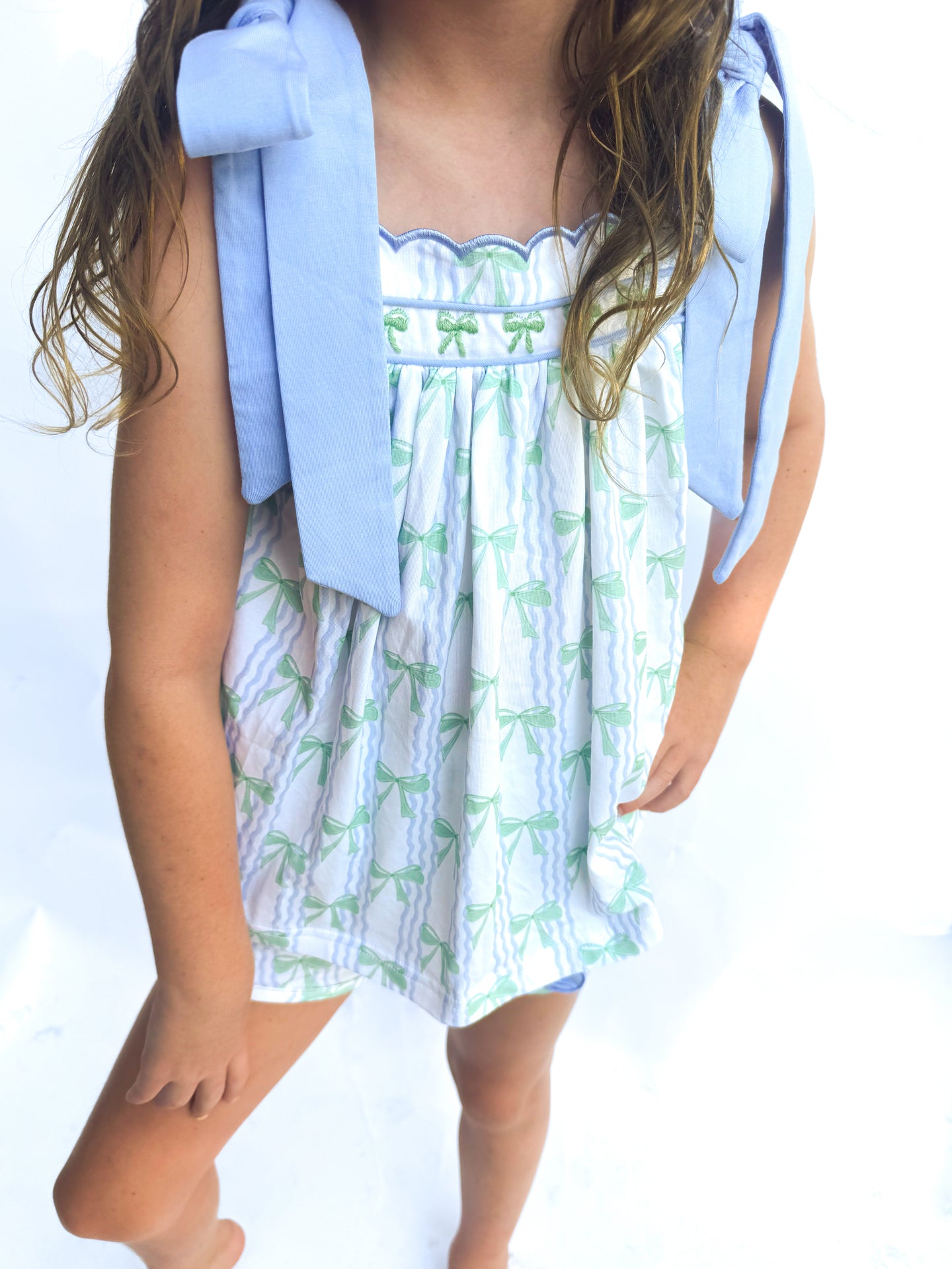 Girls Sunkissed Set Sail Knit Short Set