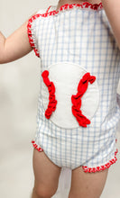 Load image into Gallery viewer, Hey Batter Batter Girls Sunsuit
